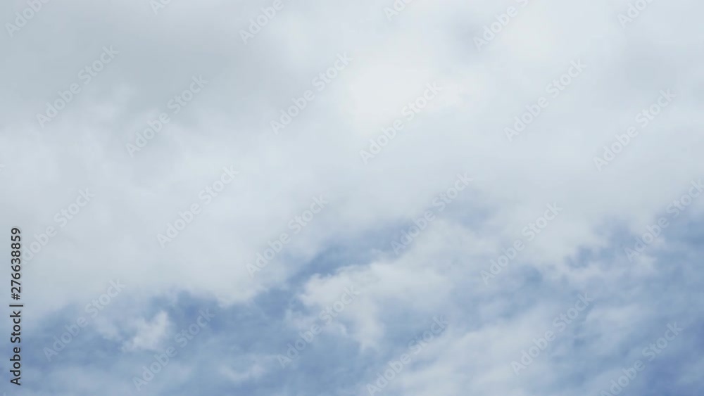 Time lapse Beautiful Rolling Clouds mover sky background