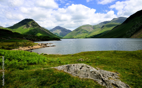 Wast Water View to (L to R) Yewbarrow, Great Gable & Sca Fell
