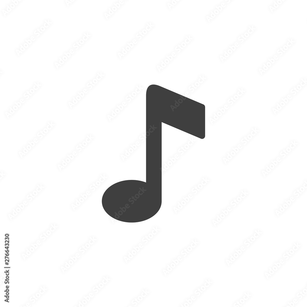 Music note icon symbol template black color editable. simple logo vector illustration for graphic and web design. Music note icon symbol template black color editable. simple logo vector illustration for graphic and web design.