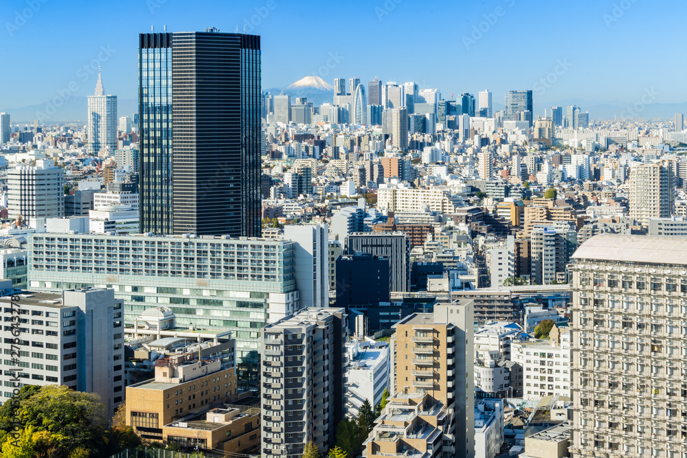 Fototapeta premium 【東京・眺め】・文京シビックセンター展望ロビーより