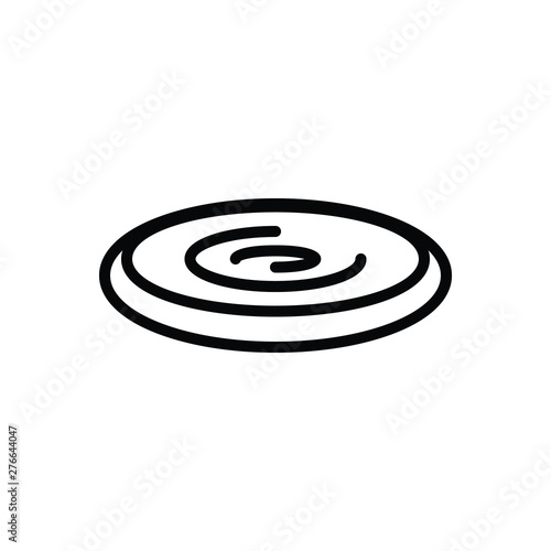 Black line icon for ultimate 