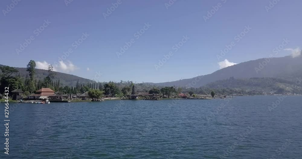 AERIAL: Ulun Danu Beratan Temple AERIAL: Ulun Danu Beratan Temple