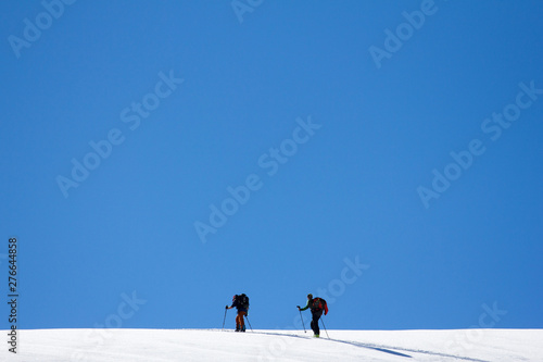 Splitboard touring