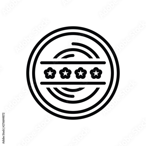 Black line icon for perpetuity 