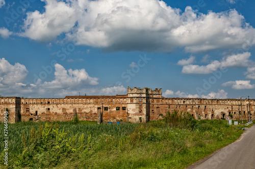 Ruins of ancient fortress. Stare Selo (Old village) Castle. Ukraine.