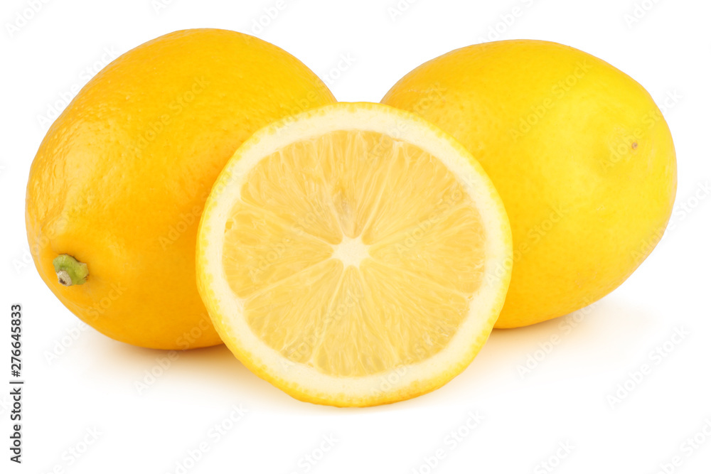 Lemons isolated on white background Lemons isolated on white background