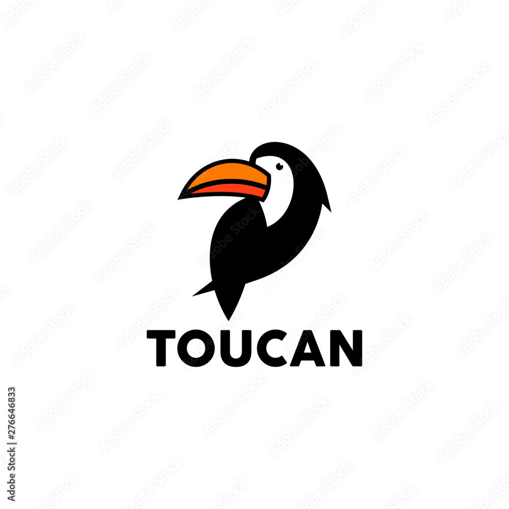 Toucan Logo Design Stock Images Toucan Logo Design Stock Images
