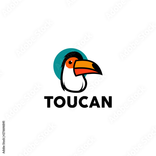 Toucan Logo Design Stock Images 