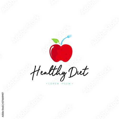 Healthy diet logo
