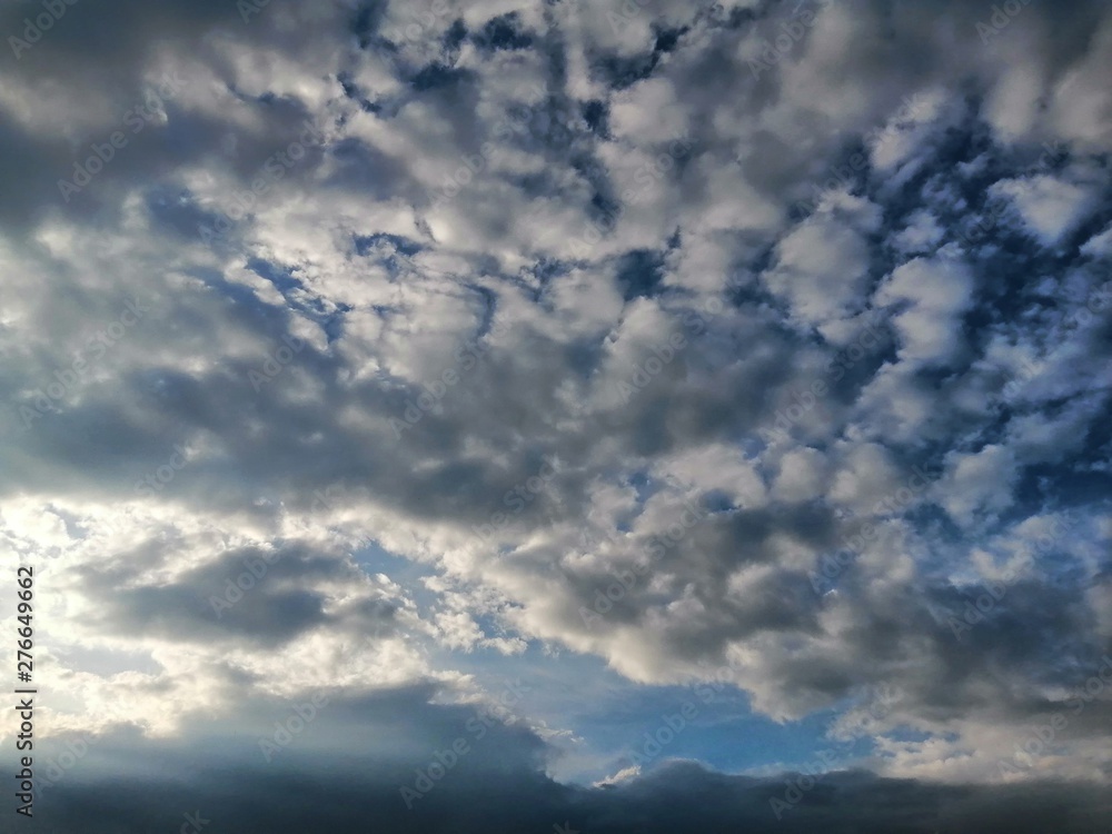 Obraz premium dramatic sky with clouds