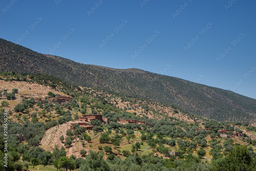 Old Settlement Ait Taguella Region Morocco
