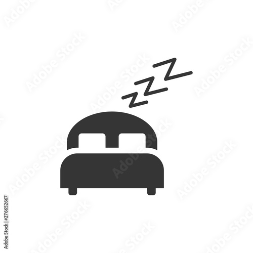 sleeping icon symbol template color editable. simple logo vector illustration for graphic and web design.