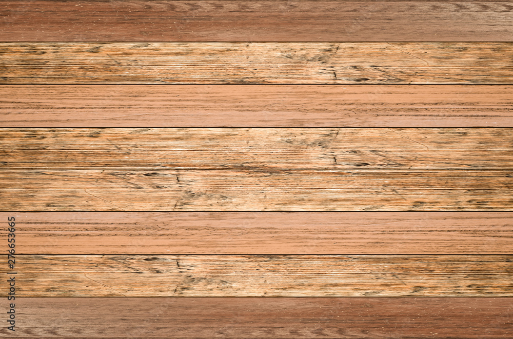 Fototapeta premium Rustic wood texture, wood planks. wooden surface for text or background.