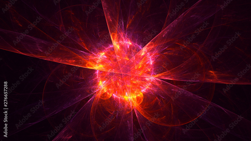 3D rendering abstract circle light background 3D rendering abstract circle light background
