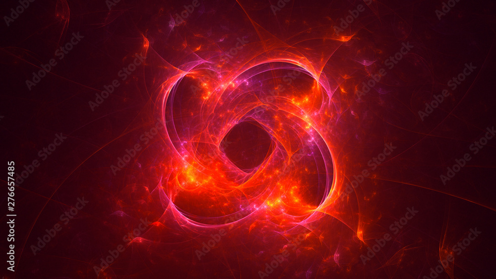 3D rendering abstract circle light background 3D rendering abstract circle light background