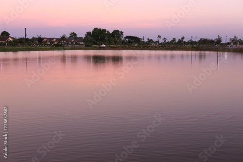 lake in the park .