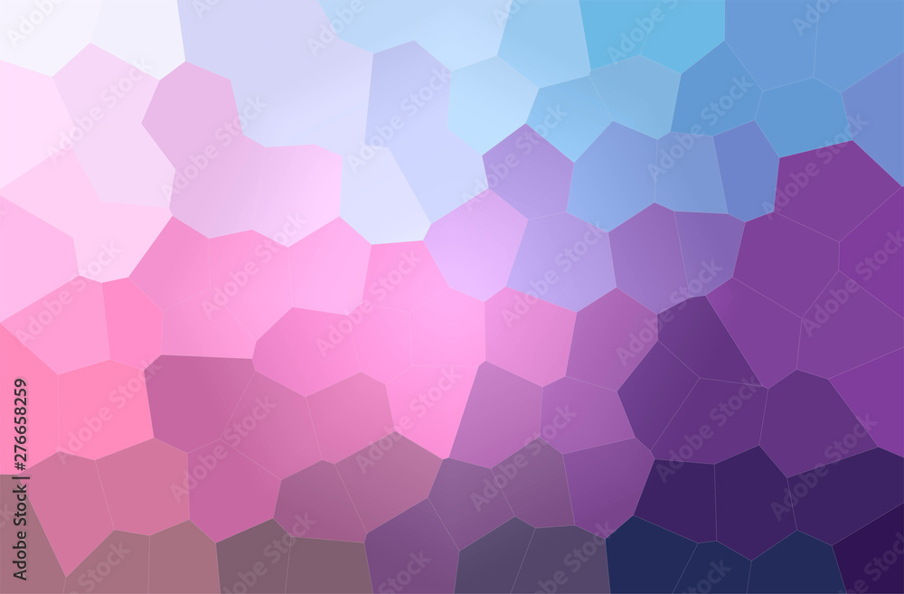 Abstract illustration of purple Big Hexagon background Abstract illustration of purple Big Hexagon background