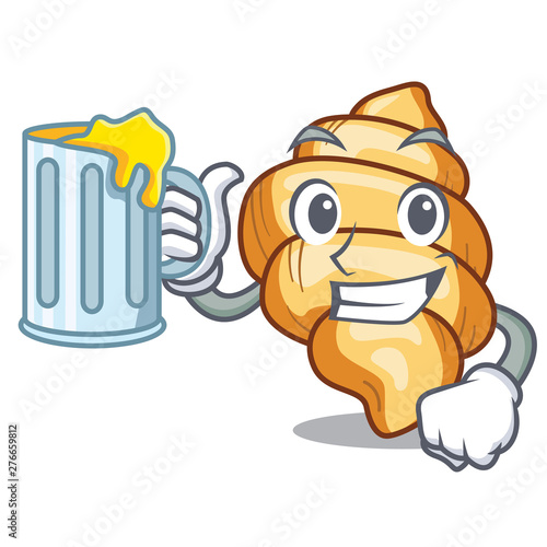 With juice pasta gnocchi cooked in mascot pan