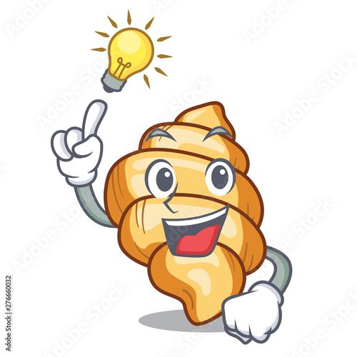 Have an idea pasta gnocchi on the a cartoon