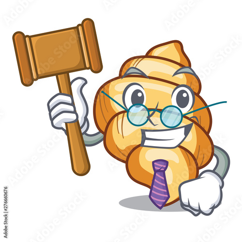 Judge pasta gnocchi on the a cartoon