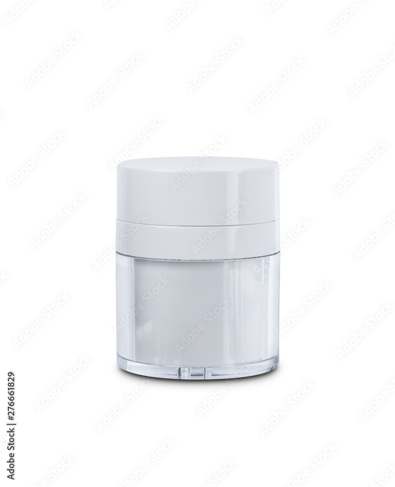 blank packaging clear glass jar of beauty cosmetic cream with cap blank packaging clear glass jar of beauty cosmetic cream with cap