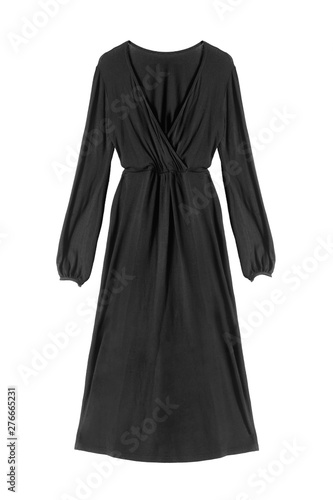 Konstfotografi Black dress isolated