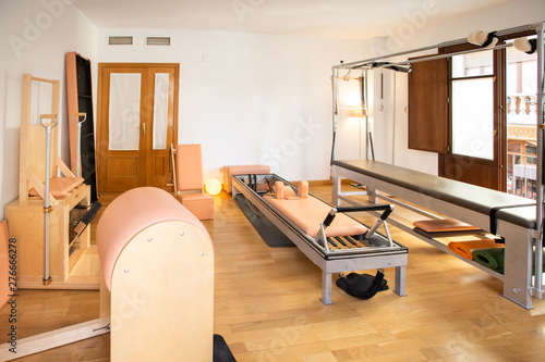 Pilates Machinery  in a gym