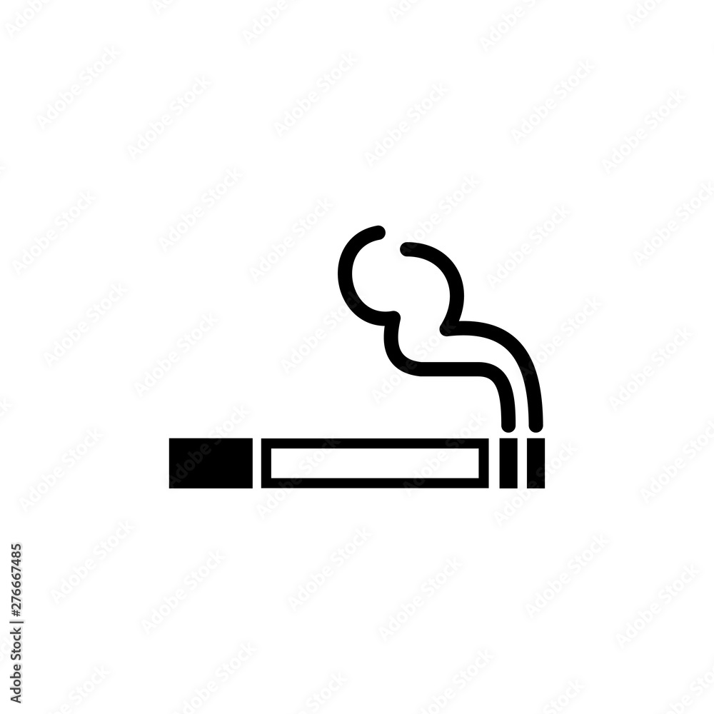 Cigarettes symbol icon vector illustration Cigarettes symbol icon vector illustration