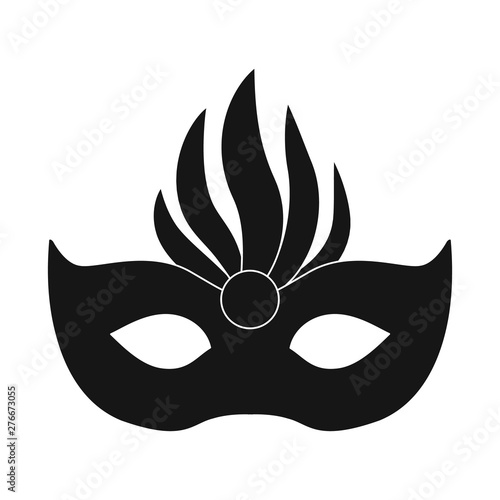 Vector illustration of luxury and celebration logo. Collection of luxury and hide stock vector illustration.