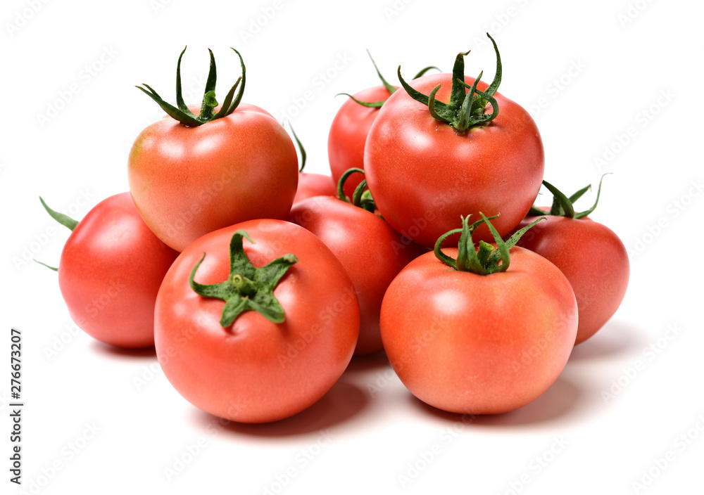 fresh tomato isolated on white background fresh tomato isolated on white background