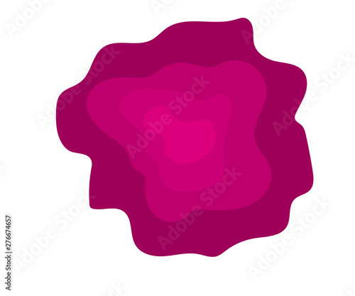 three-dimensional texture. Purple shades pattern