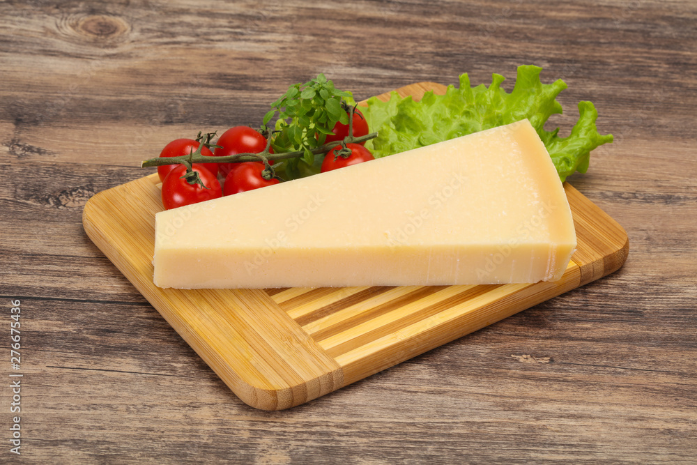 Italian traditional parmesan cheese triangle Italian traditional parmesan cheese triangle