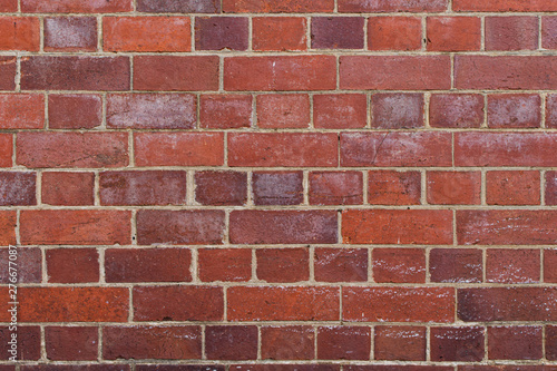 Texture Brick Wall Red