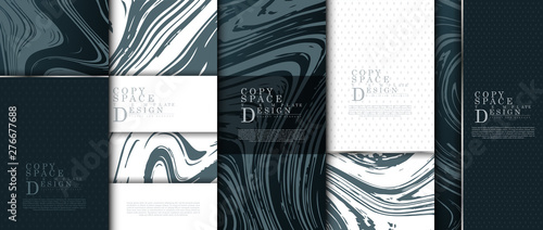 Copy space pattern abstract twirl texture background template vector