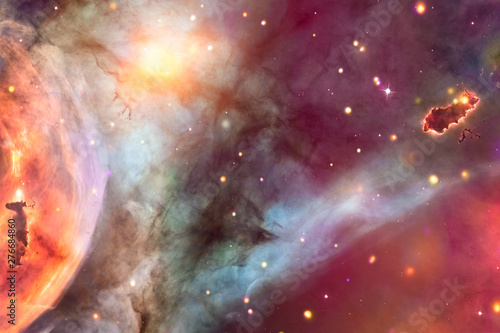 Fototapeta Naklejka Na Ścianę i Meble -  Far being shone galaxy. The elements of this image furnished by NASA.