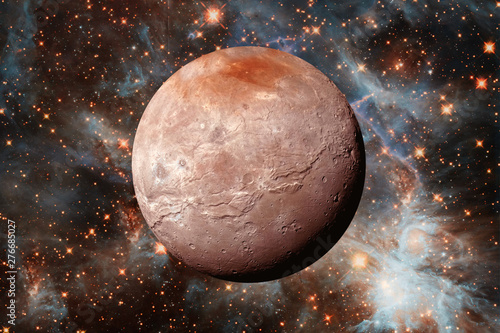 Fototapeta Pluton. Karłowata planeta Układu Słonecznego. Elementy tego obrazu dostarczone przez NASA.