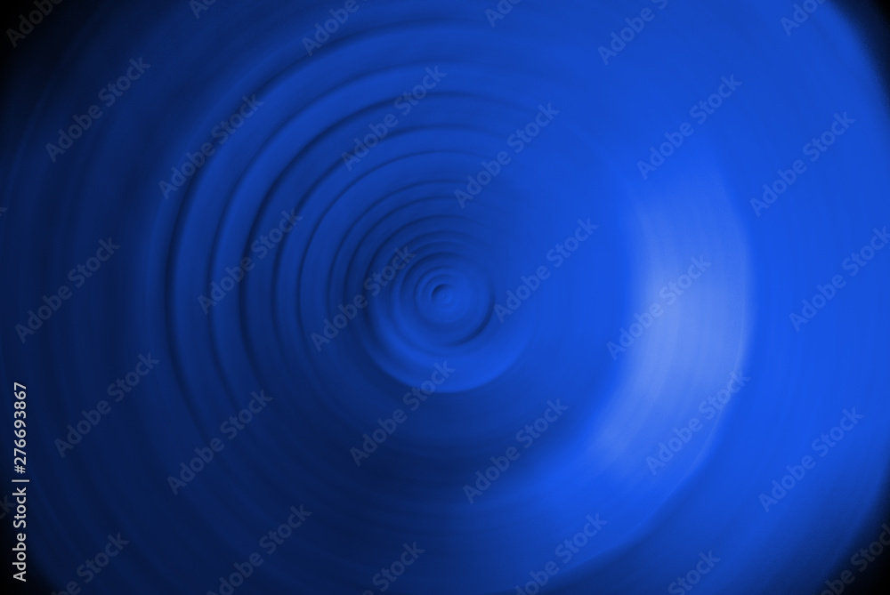 Obraz premium Color swirl circle illustration