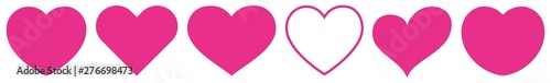 Heart Pink | Love | Logo | Variations