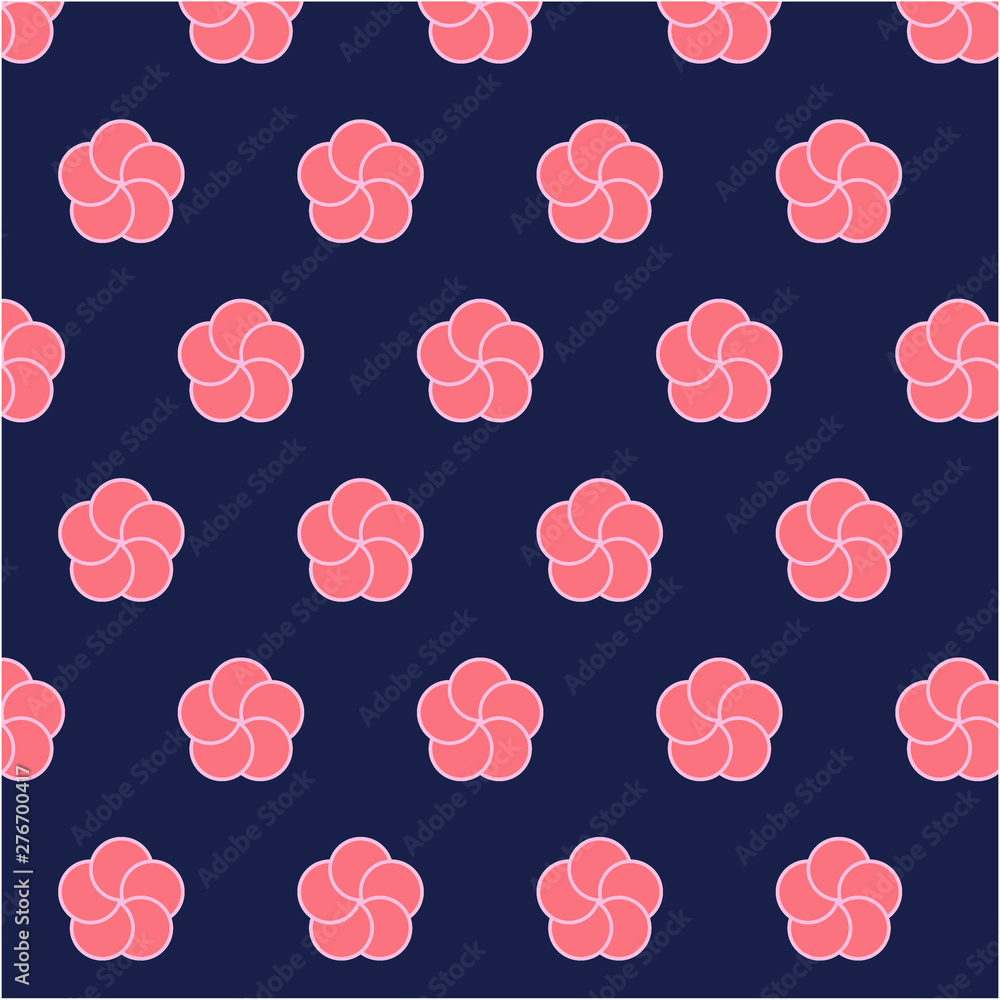 Japanese pattern plum Japanese pattern plum