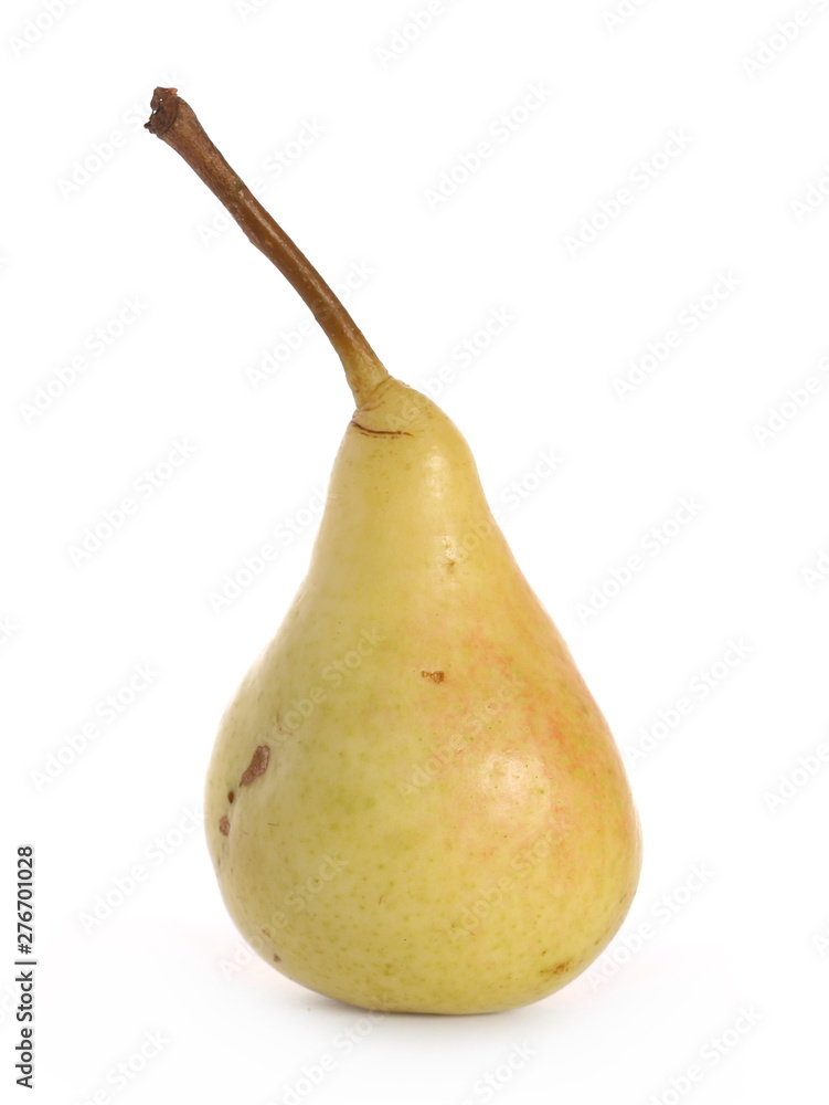 Fresh ripe pear isolated on white background Fresh ripe pear isolated on white background
