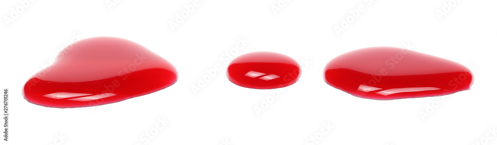 Spilled red wine puddle isolated on white background Spilled red wine puddle isolated on white background