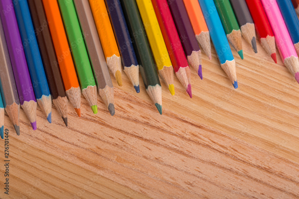 Obraz premium colorful pencils