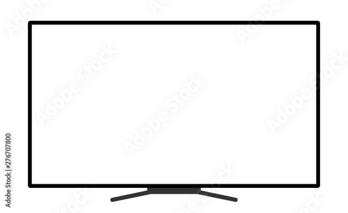 TV flat screen lcd plasma. Vector illustration.