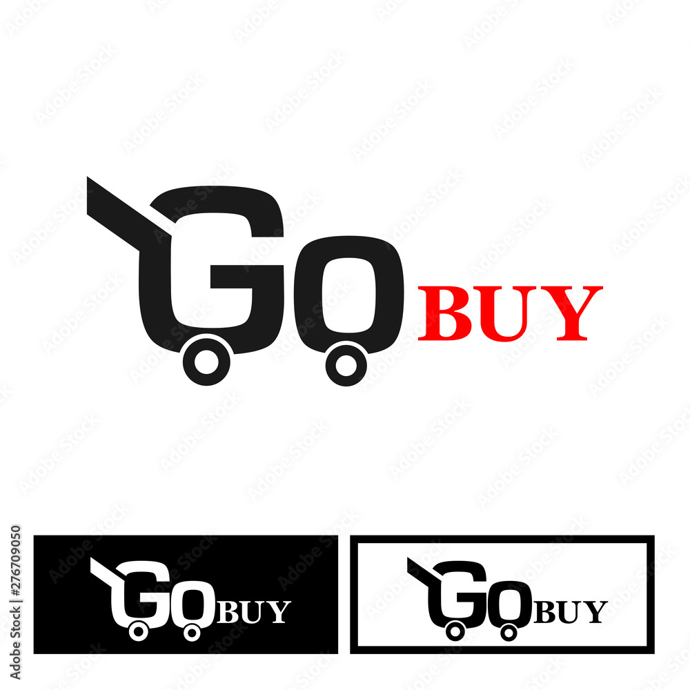 Go buy stock icons. Flat set icon. label. vector Go buy stock icons. Flat set icon. label. vector