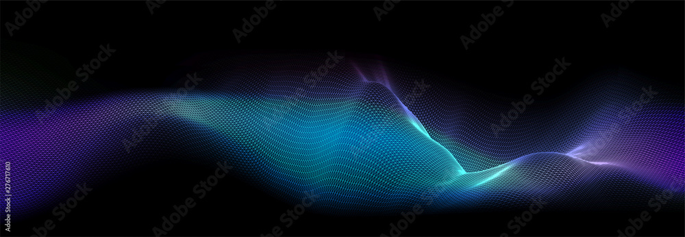 Music background. Sound waves equalizer vector concept. Music background. Sound waves equalizer vector concept.