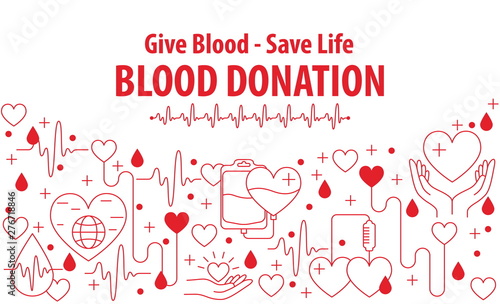 Donation Blood banner