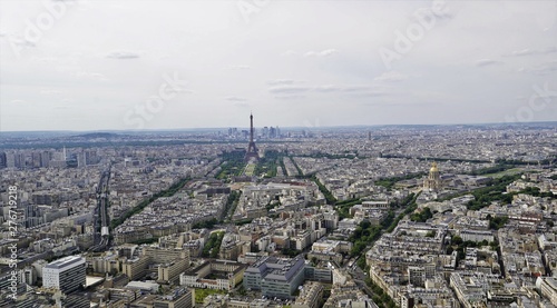 02_ Stunning panoramic views from high on the Paris, France.