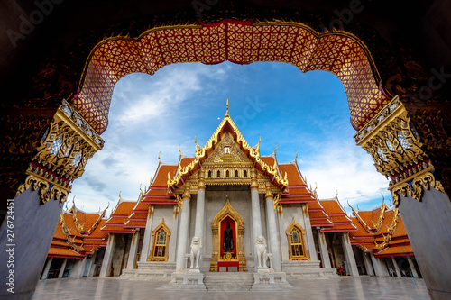 The Marble Temple, Wat Benchamabopitr Dusitvanaram Bangkok Thailand, (the Marble Temple) © thebigland45