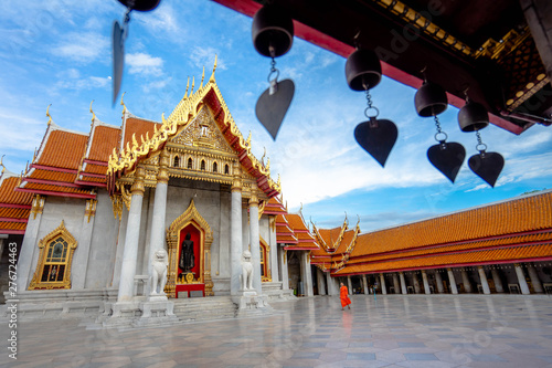 The Marble Temple, Wat Benchamabopitr Dusitvanaram Bangkok Thailand, (the Marble Temple) © thebigland45
