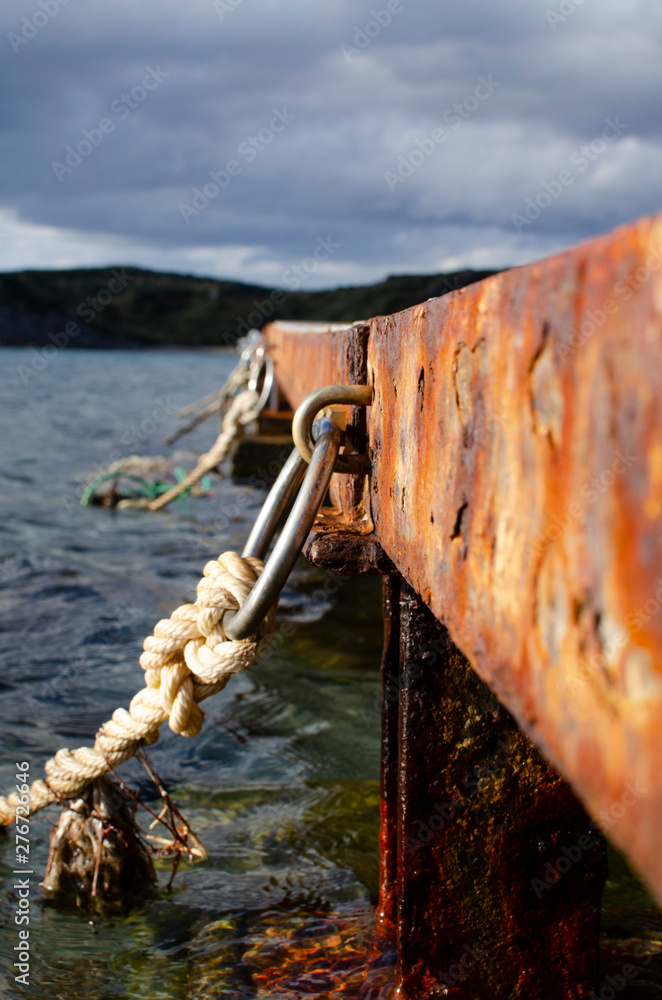 Fototapeta premium Old moorings
